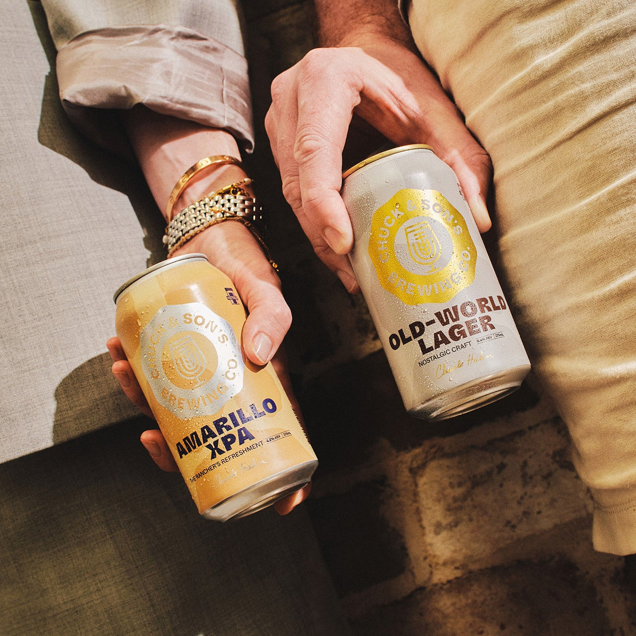 OLD-WORLD LAGER 375ML CANS (CASE OF 16)
