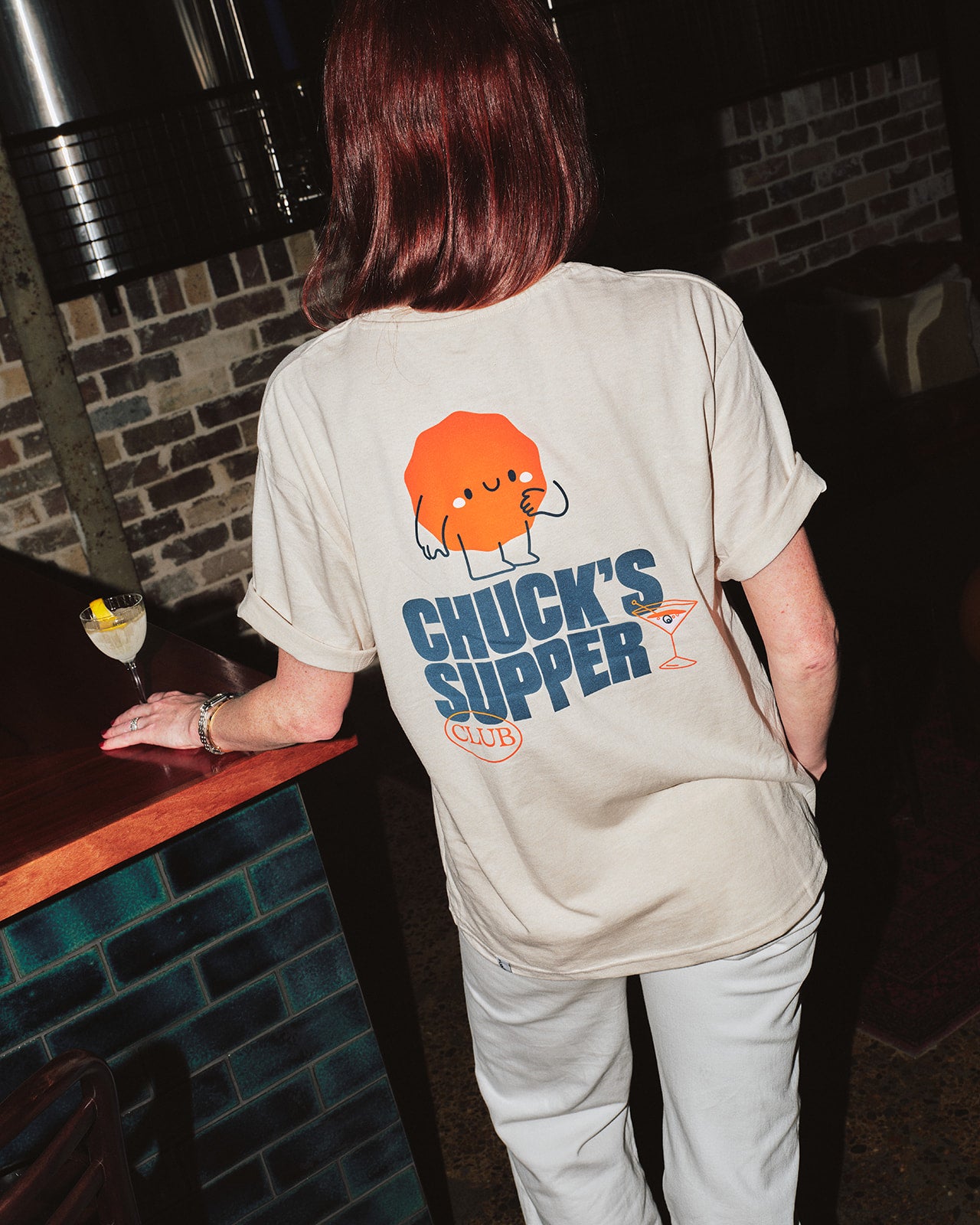 CHUCK'S SUPPER CLUB TEE (unisex)