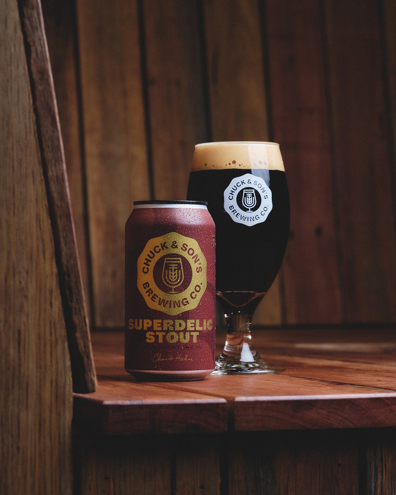 SUPERDELIC STOUT 375ML CANS (CASE OF 16)