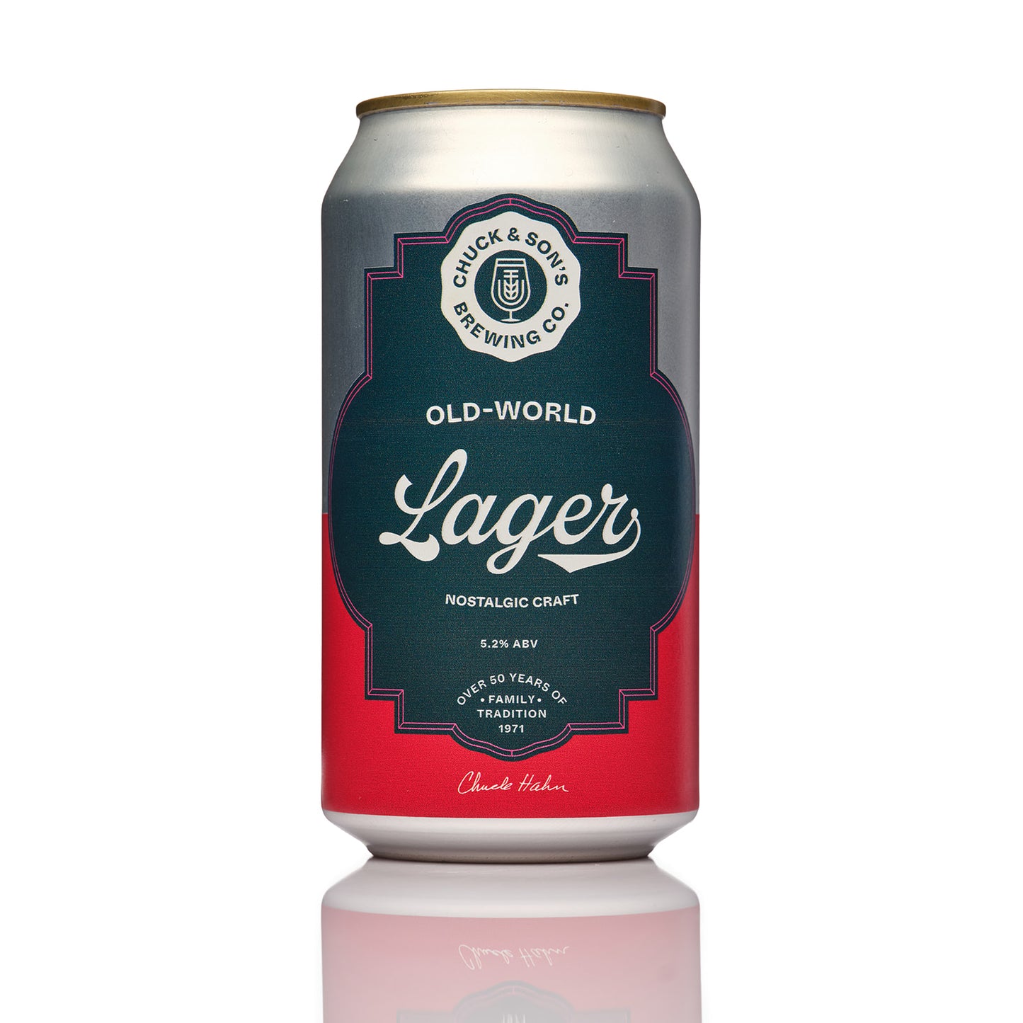 OLD-WORLD LAGER 375ML CANS (CASE OF 16)