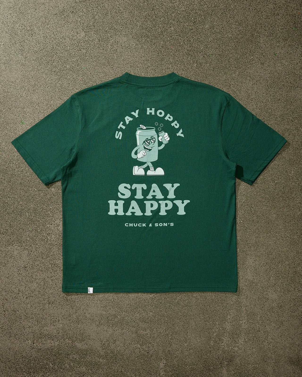 STAY HOPPY STAY HAPPY TEE (unisex)