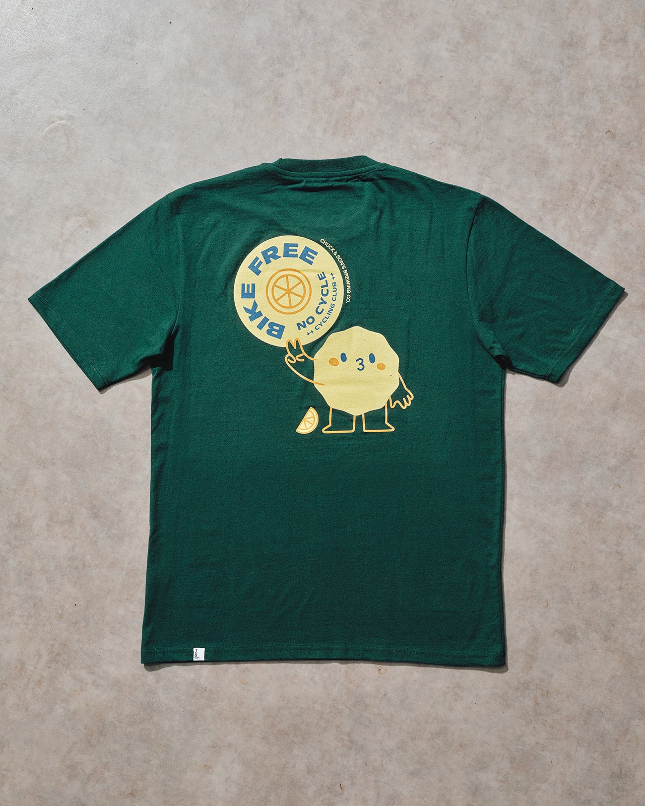 BIKE-FREE CYCLING CLUB TEE (unisex)