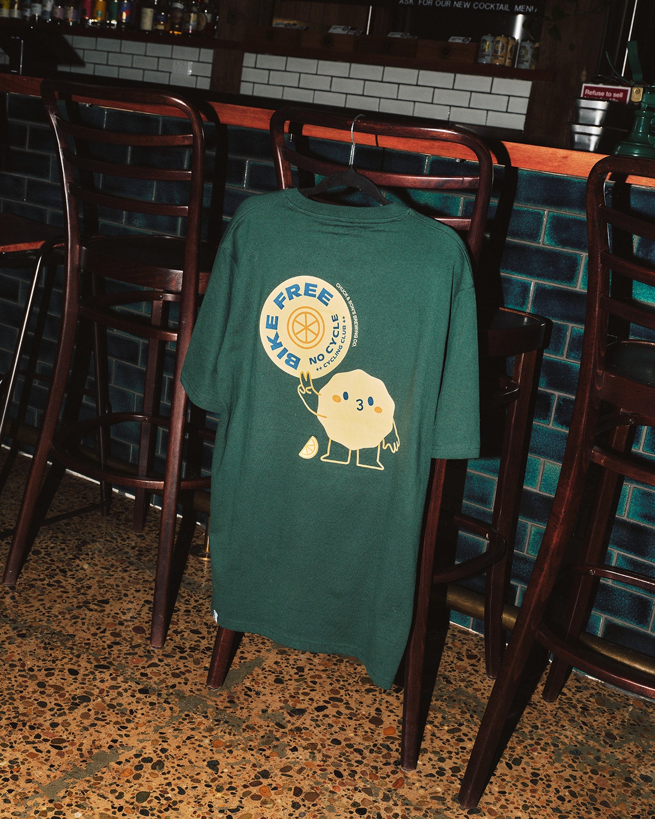BIKE-FREE CYCLING CLUB TEE (unisex)