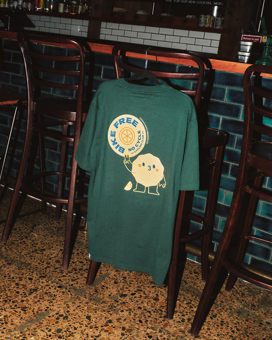 BIKE-FREE CYCLING CLUB TEE (unisex)