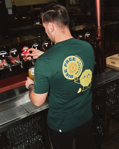 BIKE-FREE CYCLING CLUB TEE (unisex)