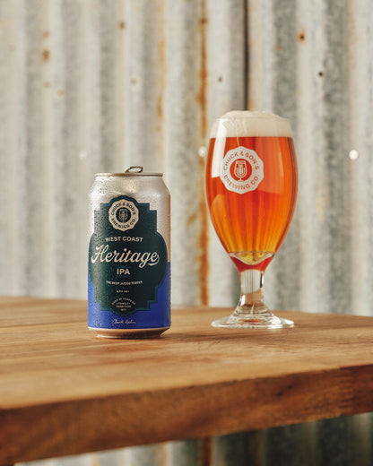 WEST COAST HERITAGE IPA 375ML CANS (CASE OF 16)