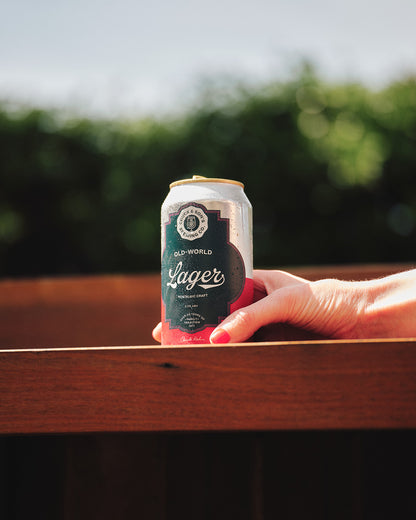 OLD-WORLD LAGER 375ML CANS (CASE OF 16)