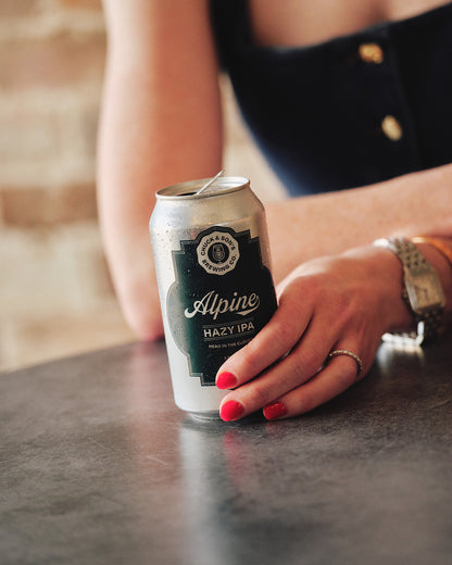 ALPINE HAZY IPA 375ML CANS (CASE OF 16)