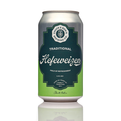 TRADITIONAL HEFEWEIZEN 375ML CANS (CASE OF 16)