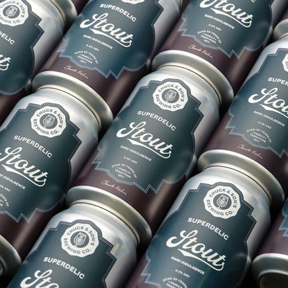 SUPERDELIC STOUT 375ML CANS (CASE OF 16)