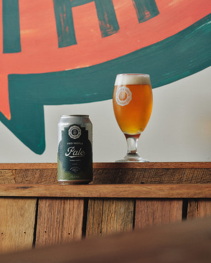 TWO-WORLD PALE 375ML CANS (CASE OF 16)