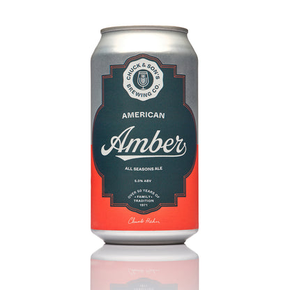 AMERICAN AMBER 375ML CANS (CASE OF 16)