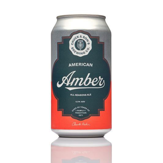 AMERICAN AMBER 375ML CANS (CASE OF 16)