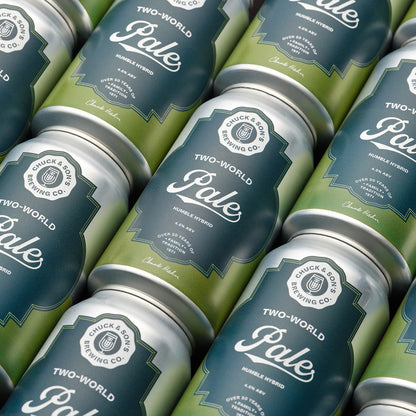 TWO-WORLD PALE 375ML CANS (CASE OF 16)