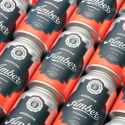 AMERICAN AMBER 375ML CANS (CASE OF 16)