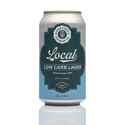 LOCAL LAGER 375ML CANS (CASE OF 16)