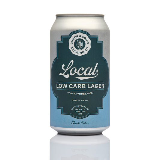 LOCAL LAGER 375ML CANS (CASE OF 16)