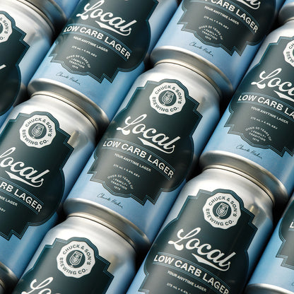 LOCAL LAGER 375ML CANS (CASE OF 16)