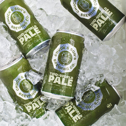 TWO-WORLD PALE 375ML CANS (CASE OF 16)