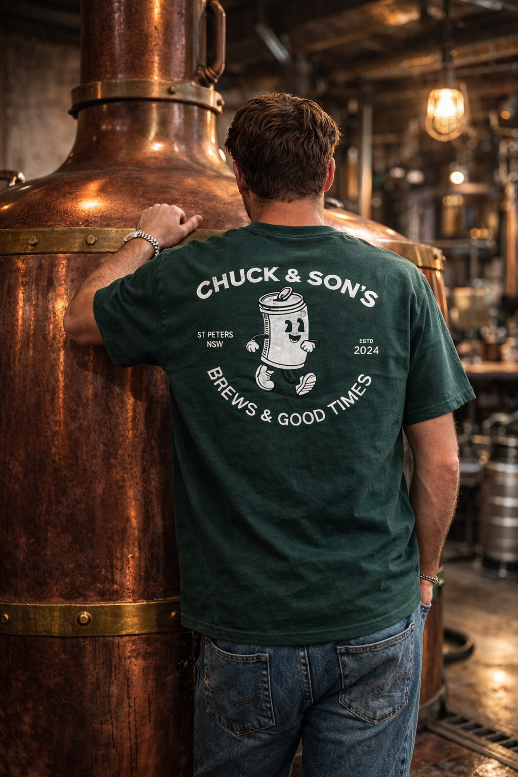 BEERS & GOOD TIMES TEE (unisex)