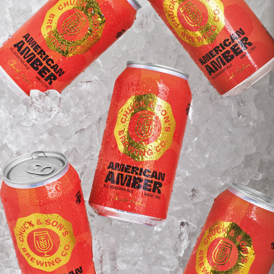 AMERICAN AMBER 375ML CANS (CASE OF 16)