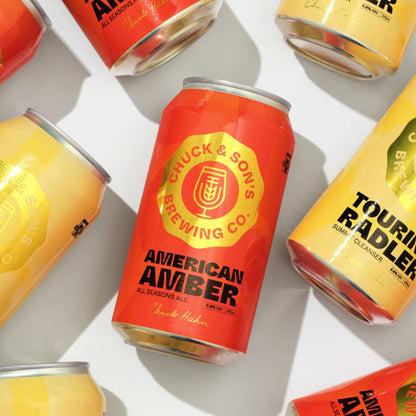 AMERICAN AMBER 375ML CANS (CASE OF 16)