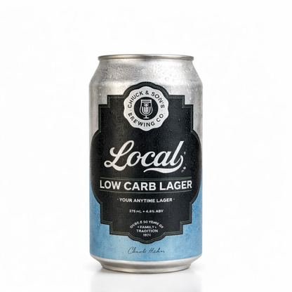 LOCAL LAGER 375ML CANS (CASE OF 16)